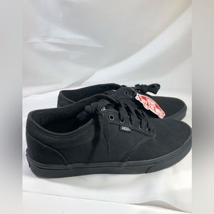 Atwood all black vans (brand new) never been worn. (With original tag)
